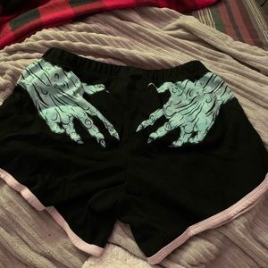 Motionless in White booty shorts